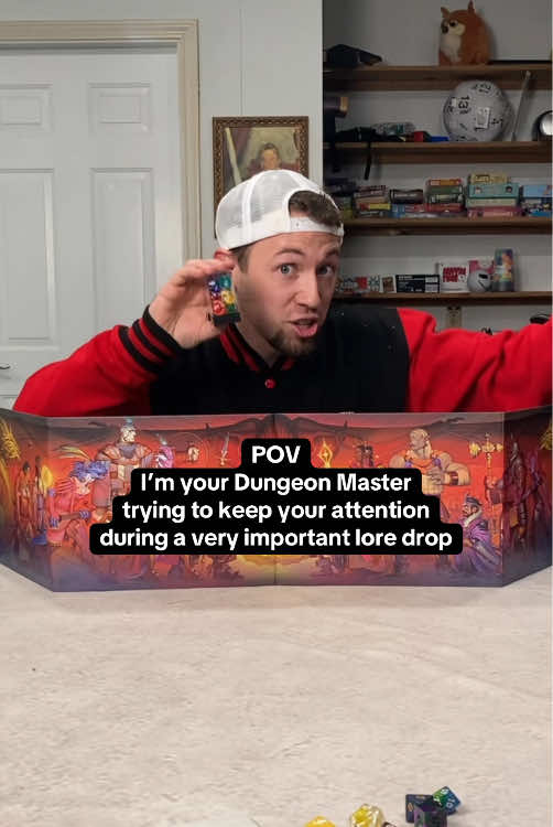 POV: The DM Trying to Keep Your Attention 🔑 #dnd #dungeonsanddragons #ttrpg #dndmeme #dndtiktok 