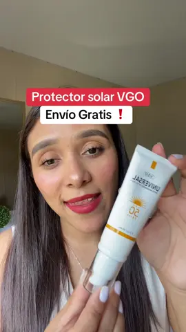 Protector solar VGO#vgobeauty #protectorsolar #mujeres #spf50 