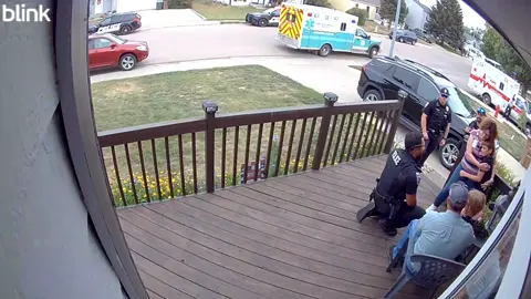 Watch as my kids console each other, my parents race to my house, and the cop high five my kids after they saved my life. 