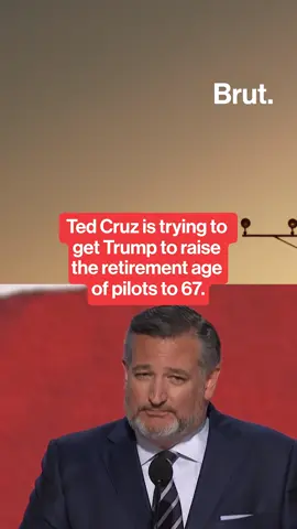 Reuters reported that Sen. Ted Cruz has been urging President Trump to raise the retirement age for airline pilots to 67 years old. Currently, international rules require pilots over 65 to retire from international flights. #Pilots #Flights #Flying #TedCruz RetirementAge