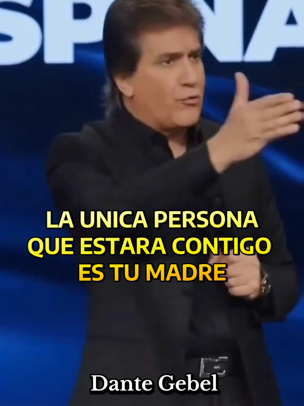Le Dará Seguir El Que Está De Acuerdo ❤La única persona que estará contigo siempre es tu madre. Mensaje de Dante Gebel  #dantegebel #mensaje #reflexion 