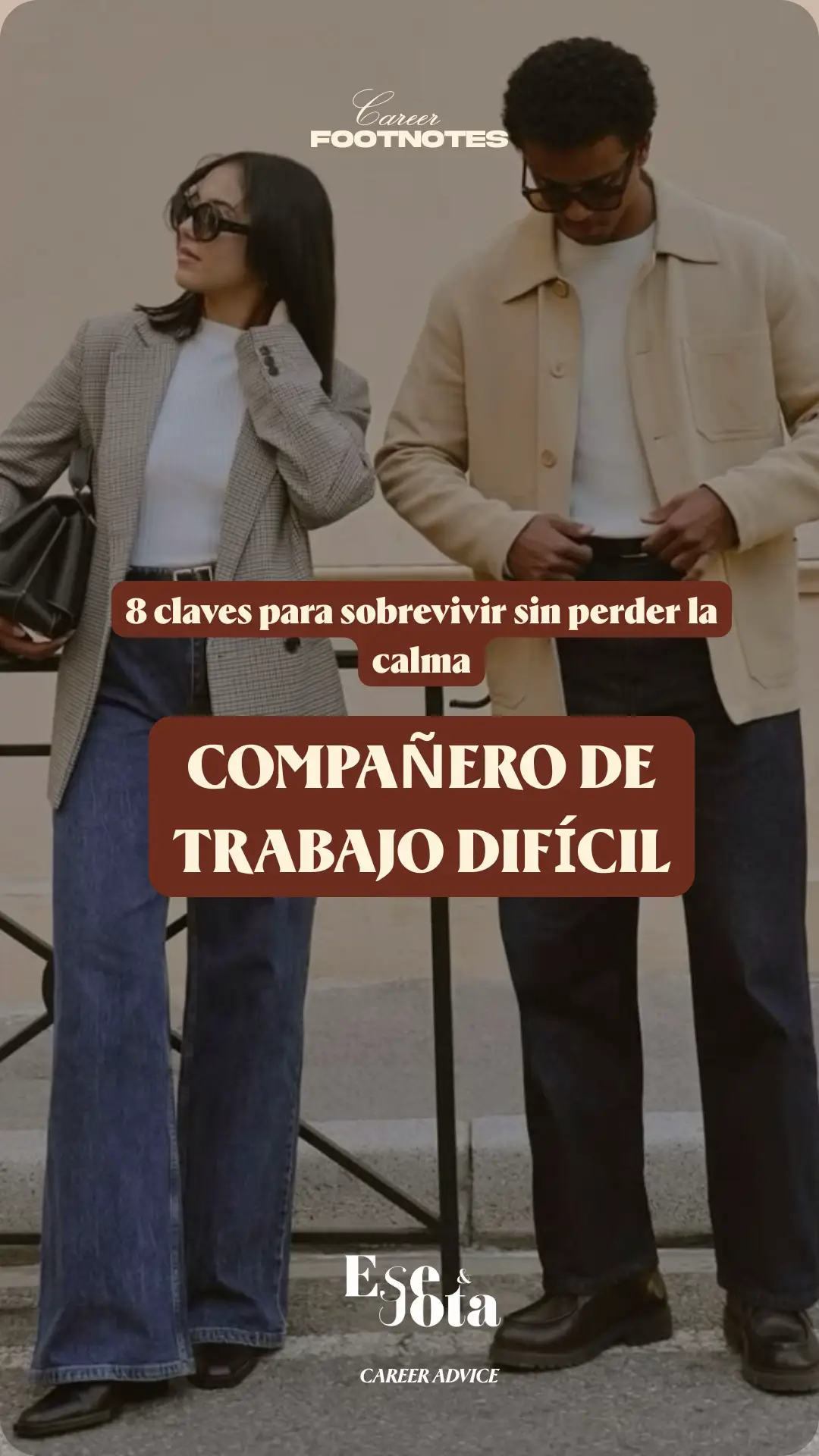 😤 Todos tenemos un compañero difícil en la oficina… El error es gastar tu energía en pelearle. Aquí te dejo 8 claves prácticas para mantener tu paz y tu lugar sin engancharte en batallas que no valen la pena.  👉 Desliza el carrusel, guarda este post y compártelo con alguien que esté lidiando con un “compañerito difícil”. #c#corporatelifec#corporatetiktoks#studytokc#careeradvicet#trabajo       