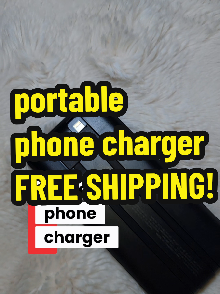 honestly don't know how I made it thru life without it #portable #charger #phonecharger #CapCut 