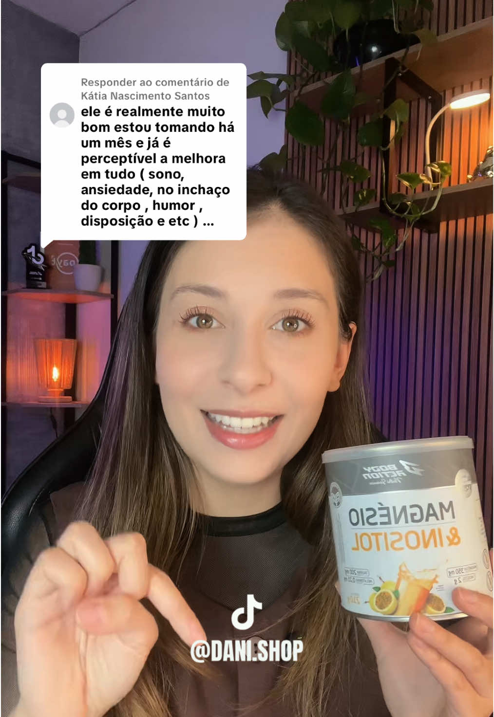Respondendo a @Kátia Nascimento Santos #magnesio #magnesioinositol #cortisolelevado #cortisol #saude 