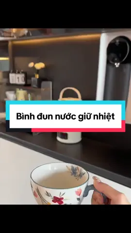 Bình đun nước giữ nhiệt #giadungtienich #giadungthongminh #fyp #binhdunnuocgiunhiet 