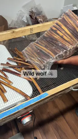 The best of the best 💯 🐶 @Wild Wolf Bully Sticks !  #wildwolf #dogchews #aussies #dogtreats #fyp 