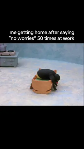 “no worry” myself into a lot of worries #pingu #childhoodcartoons #work #job

