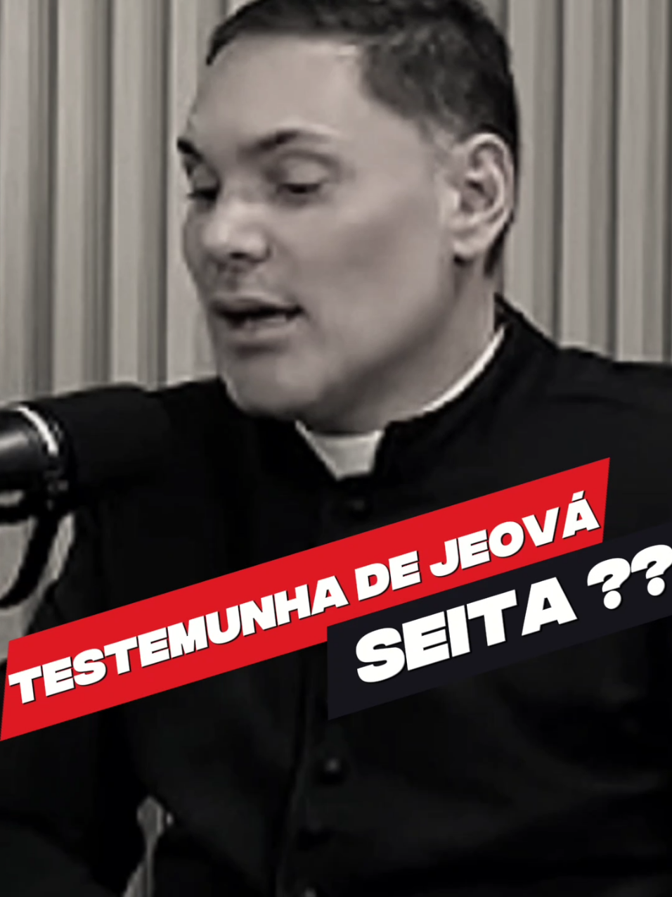 Testemunha de Jeová é Seita?! Concorda?  #padrefabiomarinho #religiao #testemunhadejeova #cristao #protestantes 