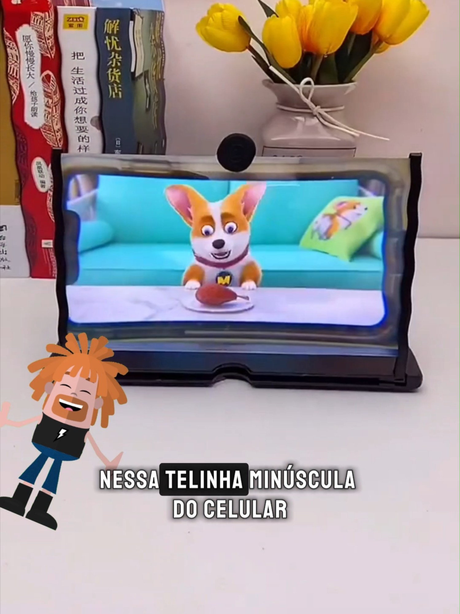 😱 Tela 3D gigante por menos de 13 reais! Corre! #oferta #descontos #gadgets #utilidade #viral #achadinhostiktok #tiktokmefezcomprar #tiktokshop