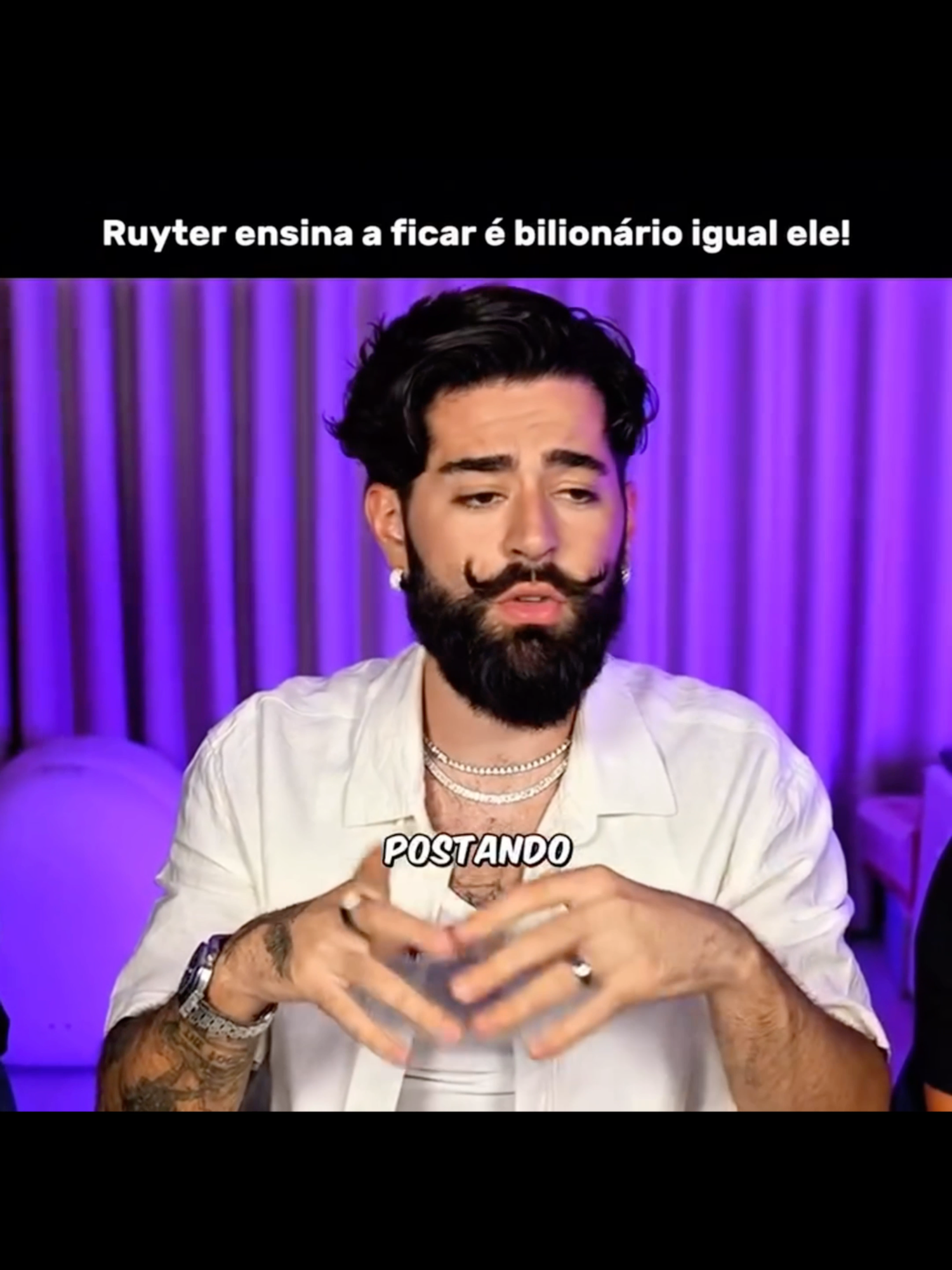 Ruyter revelou como começaria do zero!