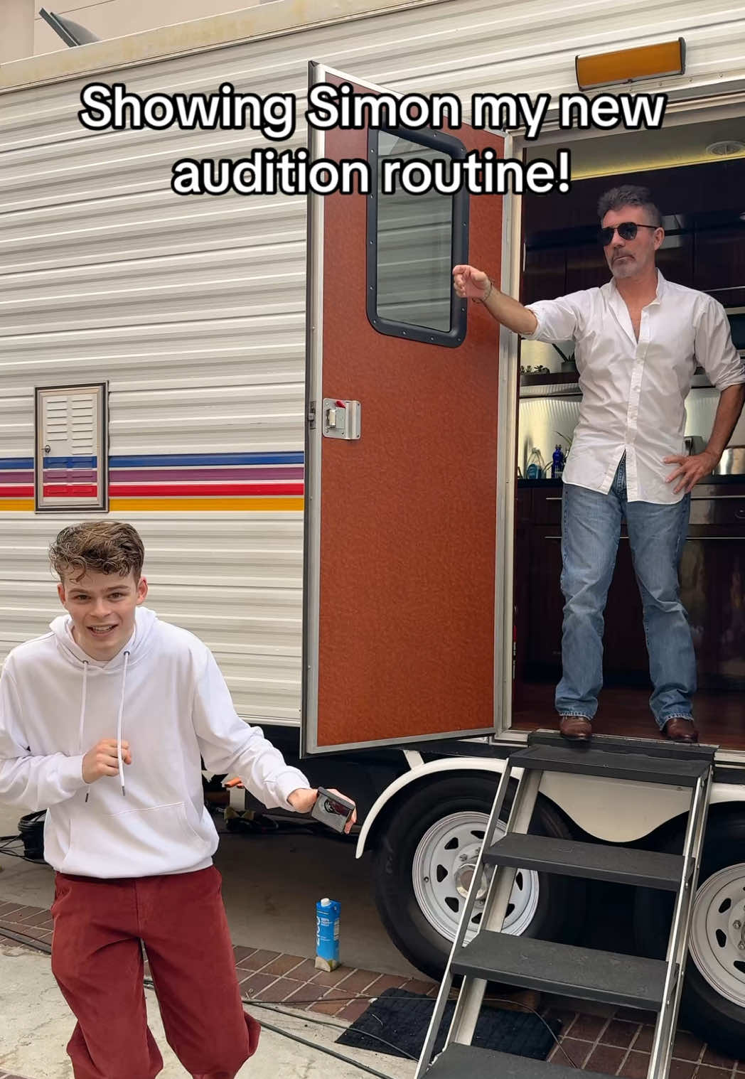 Should I get the golden buzzer? @Simon Cowell @America’s Got Talent #coughdance #agt 