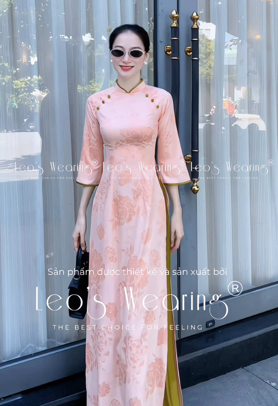 #aodai #aodaithietke #aodaivietnam #aodaicachtan #leoswearingaodai 