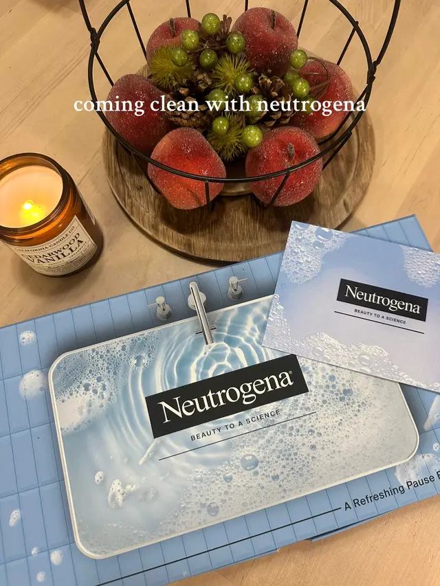 coming clean w/ @Neutrogena all fall long  🫶🏼🫧🧴🧖🏻‍♀️💙 #neutrogenapartner