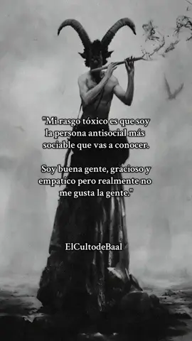 mi rasgo tóxico... #lucifer #elcultodebaal #psicologia #frases #dark 
