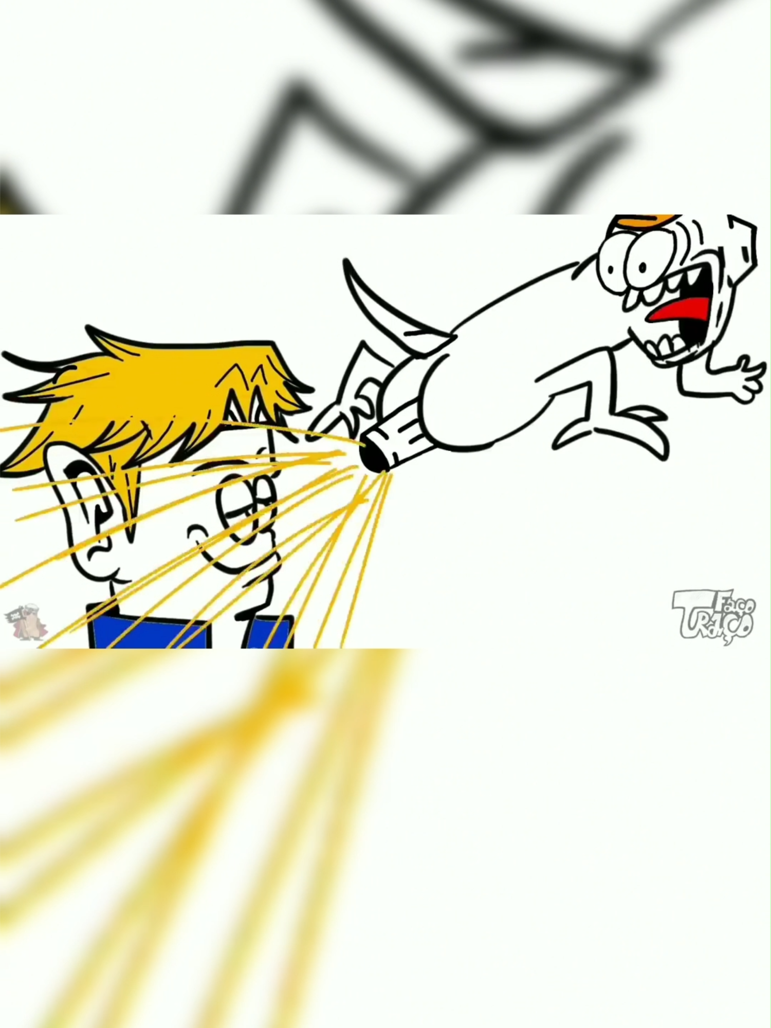 Trunks vs Freezer 🤣 #dragonball #dragoball #goku