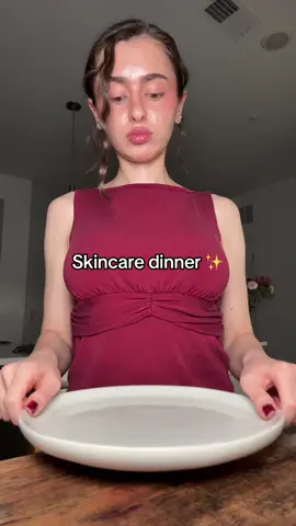 Such a yummy skin dinner 😍  #glowingskin #glowingskintips #skinfood 