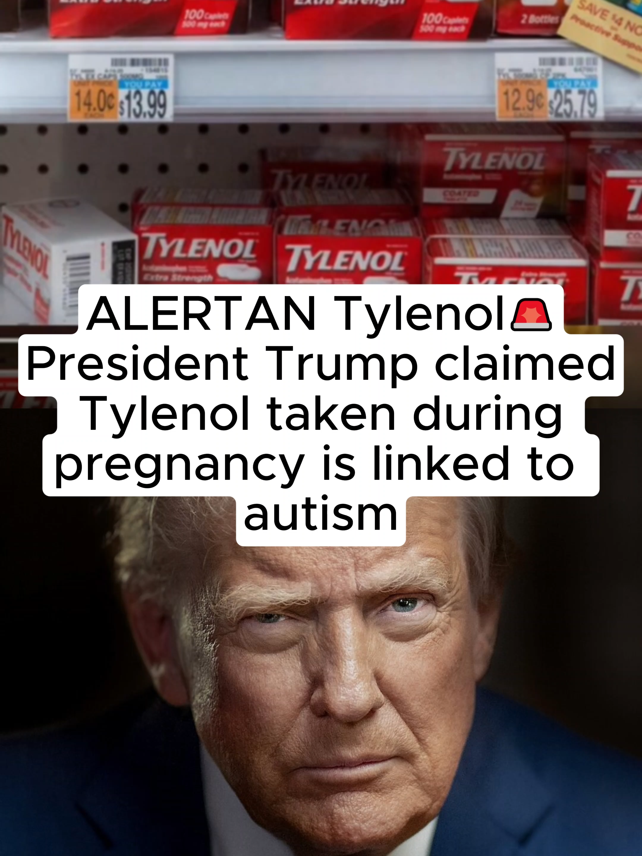 #news #breakingnews #trump #politics #autism President Trump announced Monday that the FDA will notify   physicians about limiting the drug acetaminophen, commonly known as Tylenol,   during pregnancy. Trump claimed the medication could increase the risk of   autism and urged pregnant women to consult their doctors before use.      In a statement   to CBS News, Kenvue, the maker of Tylenol, said 