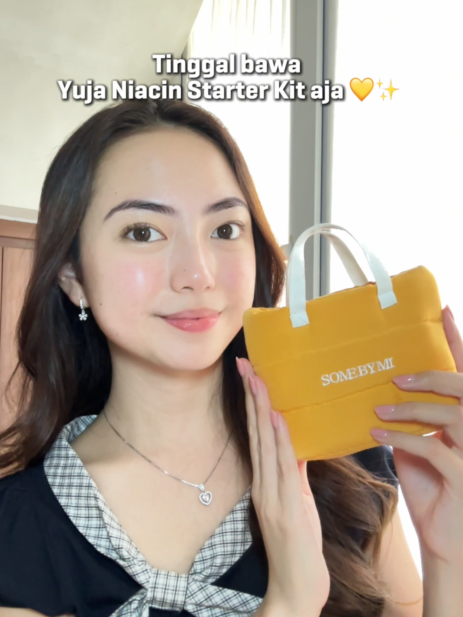 Yuja Niacin Starter Kit = solusi skincare tanpa ribet pas liburan 🍋🧳#SomeByMi #YujaNiacin #SkincareViral #TravelFriendly #StarterKit #brighthening