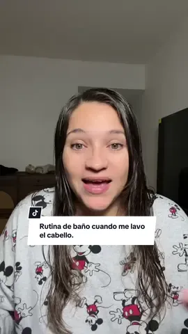 Rutina de baño cuando me lavo el cabello. Solo son unos pasitos! 🤭 #rutinadebaño #rutinalavadodelcabello #showerroutine #somanysteps #despuesdebañarse 