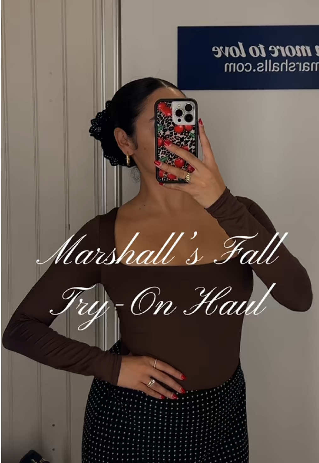 can you tell I love the color brown 🤎🍂 #marshallshaul #latinacreator #fallfashiontrends #marshallsfinds @Marshalls 