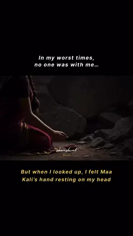 Maa is on way ready to conquer evil and clear the path for your Victory 👣🌺🌷🙏🏽🙏🏽