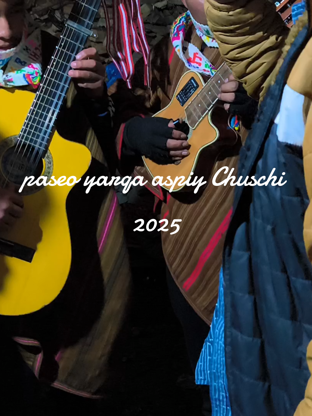 #paseoenchuschiAyacucho #costumbresytradiciones #chuschi#yarqaaspiy2025 #chimaycha❤️💃💃 