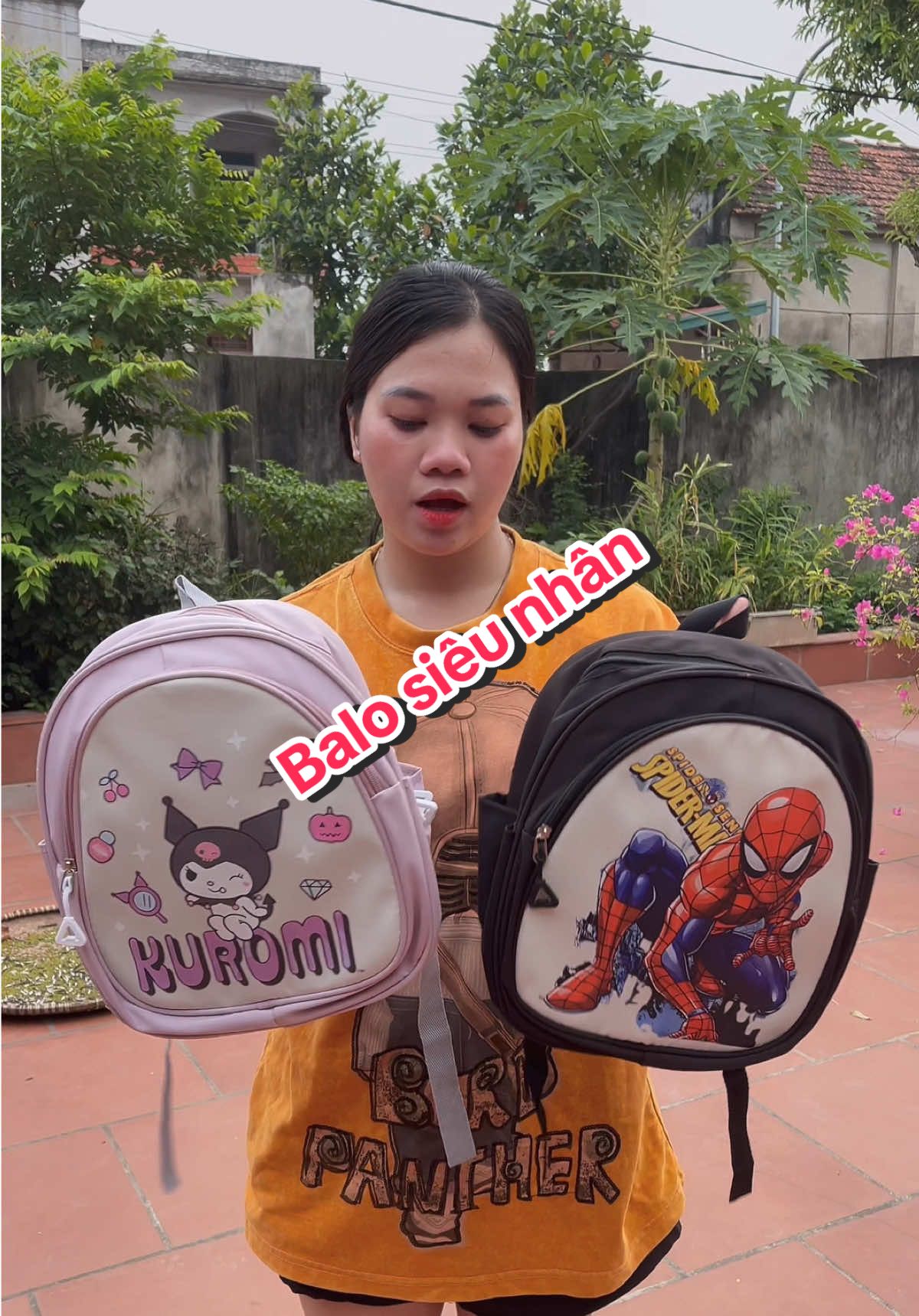 Balo  nhiều hình bé trai , bé gái đi mầm non#xuhuong #balosieunhan 