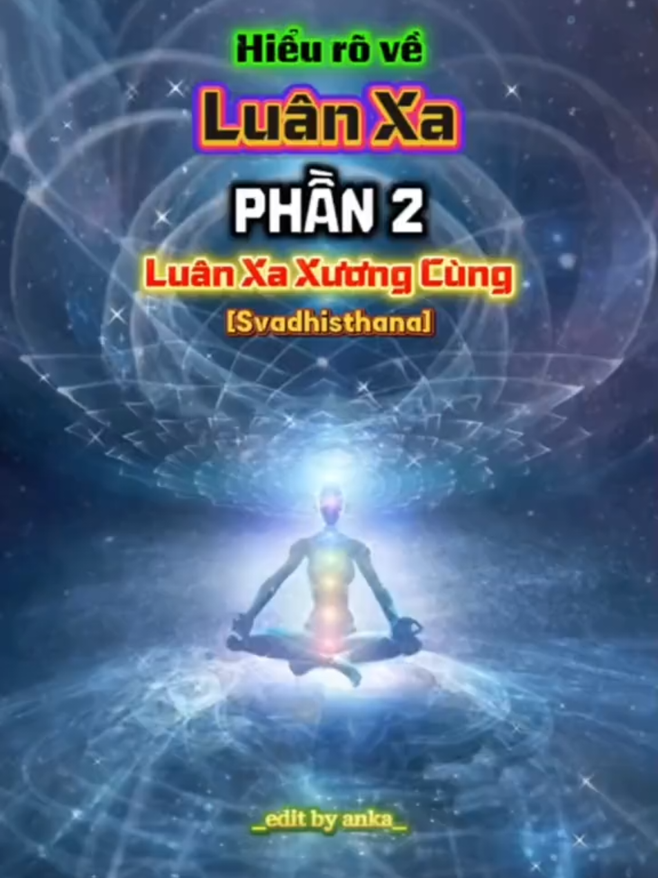 Hiểu rõ về Luân Xa. Phần 2 : Luân xa Xương Cùng [Svadhisthana] Nguồn: Thiện Việt TV #fyp #luanxa #chualanh #tinhthuc #giacngo 