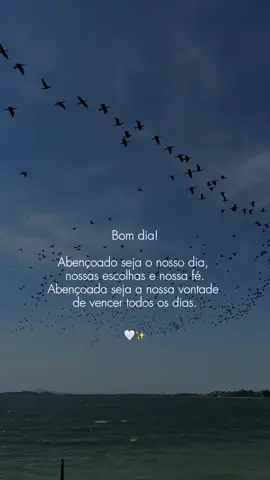 ☀️ Bom dia! Que cada passo de hoje seja guiado pela fé e pela coragem. 🙏✨ Que nossas escolhas sejam sábias, nossa vontade de vencer seja inabalável e que a bênção de Deus nos acompanhe em cada desafio. Hoje é mais uma oportunidade para acreditar, lutar e conquistar! 💪 #BomDiaAbençoado #FéQueMoveMontanhas #MotivaçãoDiária #DeusNoComando #ForçaParaVencer