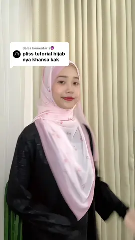 Membalas @s🔮 cus di cobain sayang #pashminamotif #pashminatutorial #khansamariska 
