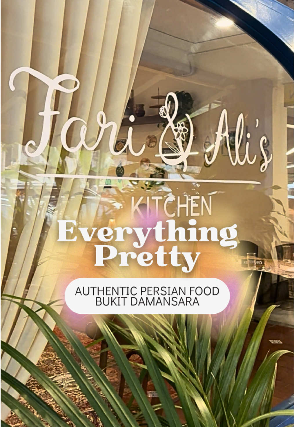✨ Everything Pretty ep 020: An Authentic Persian Restaurant in Bukit Damansara 🍲✨ By day, Fari & Ali’s Kitchen is your cute and cosy neighbourhood cafe. By night, it transforms into a family run authentic Persian Restaurant that’ll leave both your belly and your heart full. 🥰 Check it out here: 📍 65G, Jalan Medan Setia 1, Bukit Damansara Fari & Ali’s Kitchen 🕗 8am-5pm (Mon-Sat) Nooshe Jan Persian Restaurant  🕖 7pm-10pm (Thurs-Sat) #SAYSeverythingpretty #SAYSeats