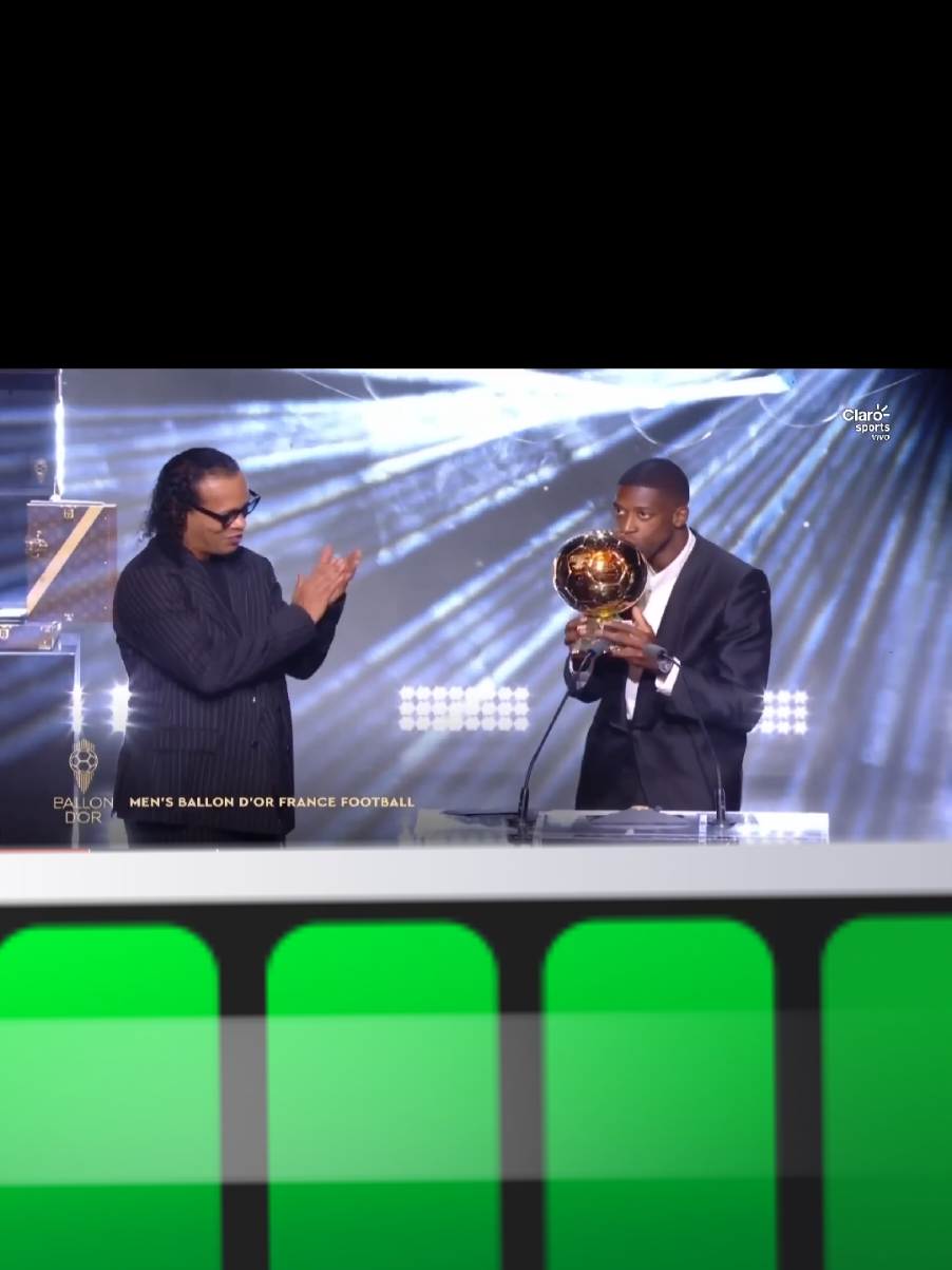 dembele ganador del balon de oro #balondeoro #dembele #ronaldiño #LIVEIncentiveProgram #LIVEStory 