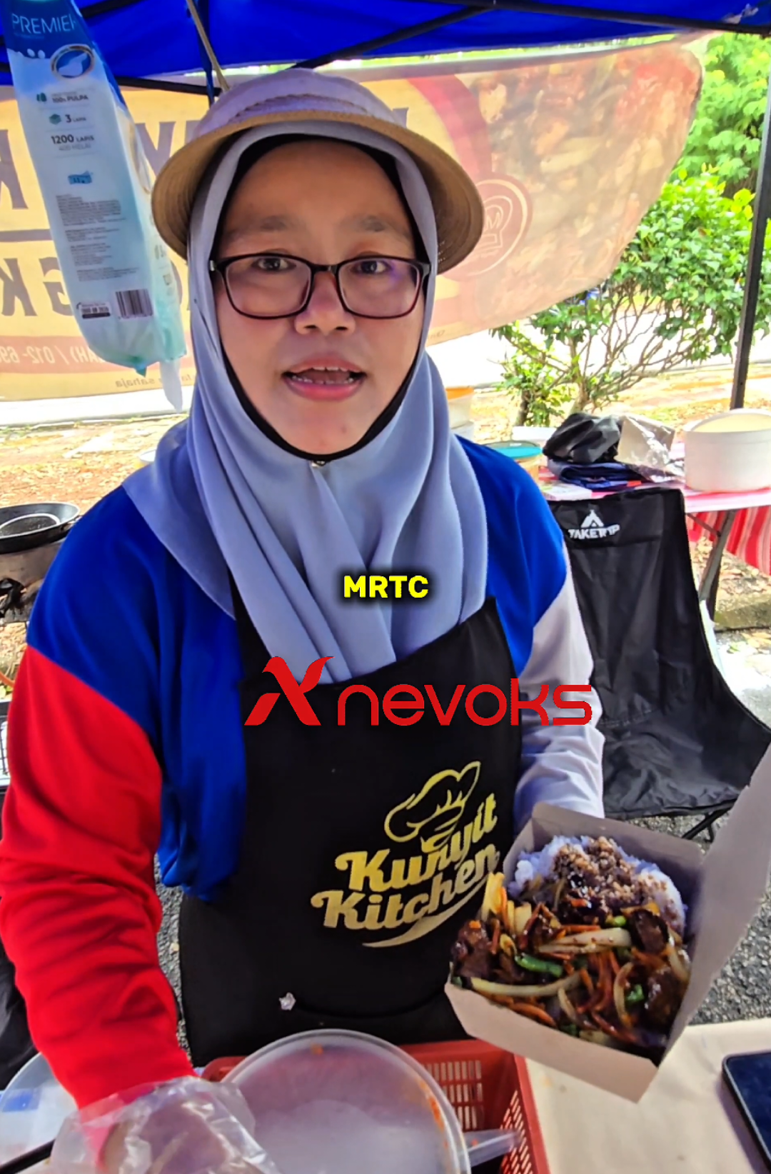 nasi menguyit akak ni syapale depan indah water mitc melaka #fyp ###fypシ #kakireview 