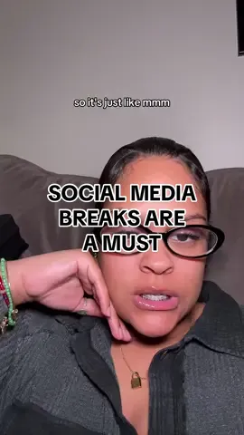 Social media breaks are a must because it be toooo much going on 🧍🏽‍♀️