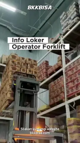 Berikut 5 PT yang membuka lowongan pekerjaan untuk Operator Forklift, cek selengkapnya pada link yang ada di bio yaa!!! #infoloker #lokerterbaru #kerjamudah #masukberanda #bkkbisa 