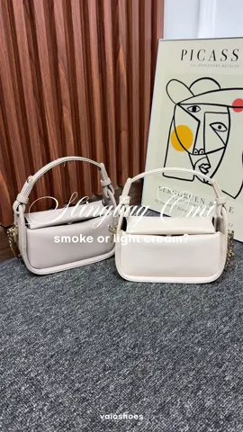 kalian team slingbag omi warna smoke atau light cream?👀 #fyp #taswanita #racunbelanja #racuntiktok #slingbag 
