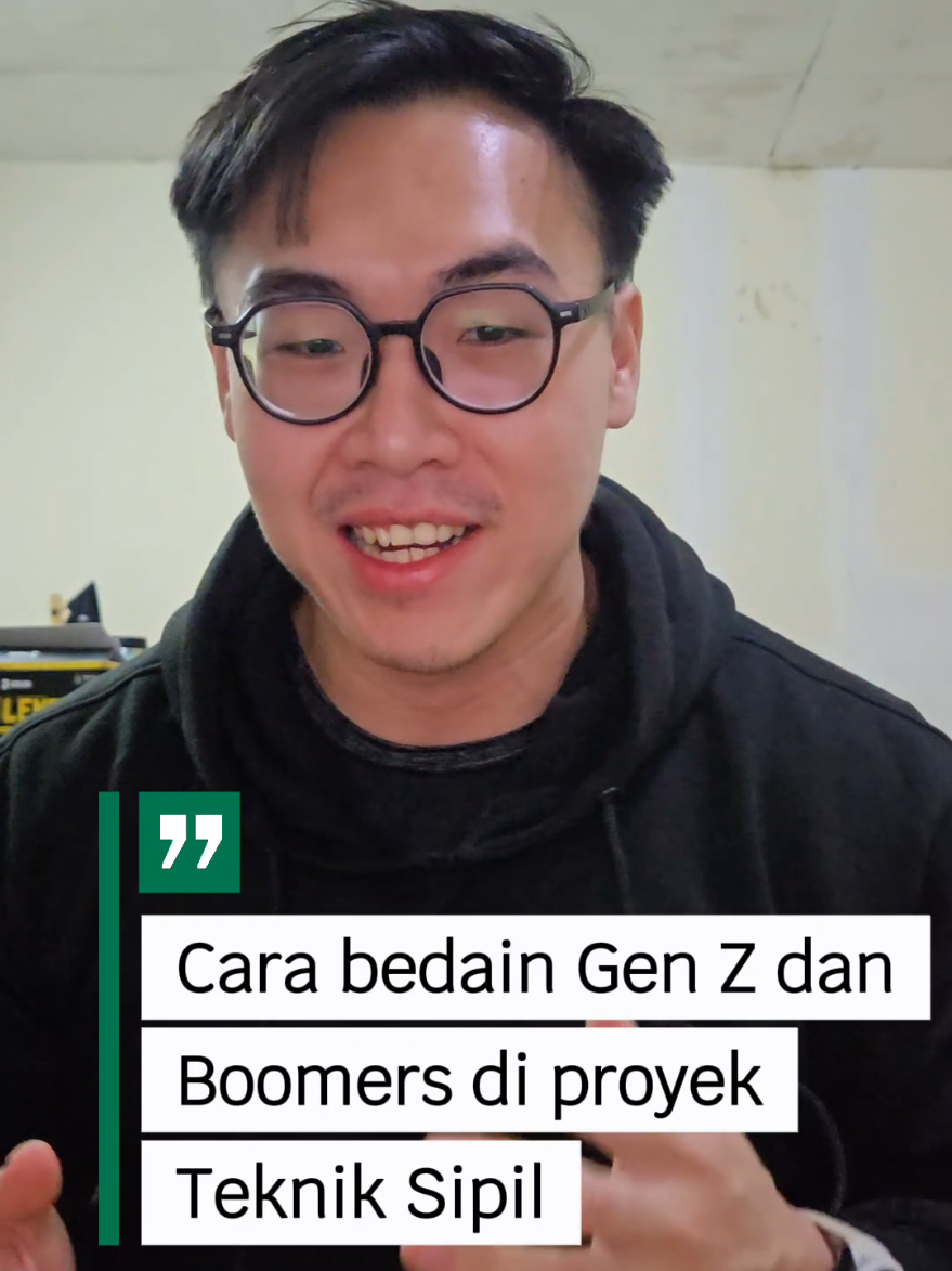 Cara bedain gen z dan boomers di proyek teknik sipil. Silahkan follow akun ini untuk info teknik sipil lainnya. #tekniksipil #infrastruktur 