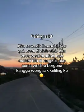 Sejatine wong pahing iku wedi nk awak e gk berguna 🙂 #pahing #wetonsakral #fyp 