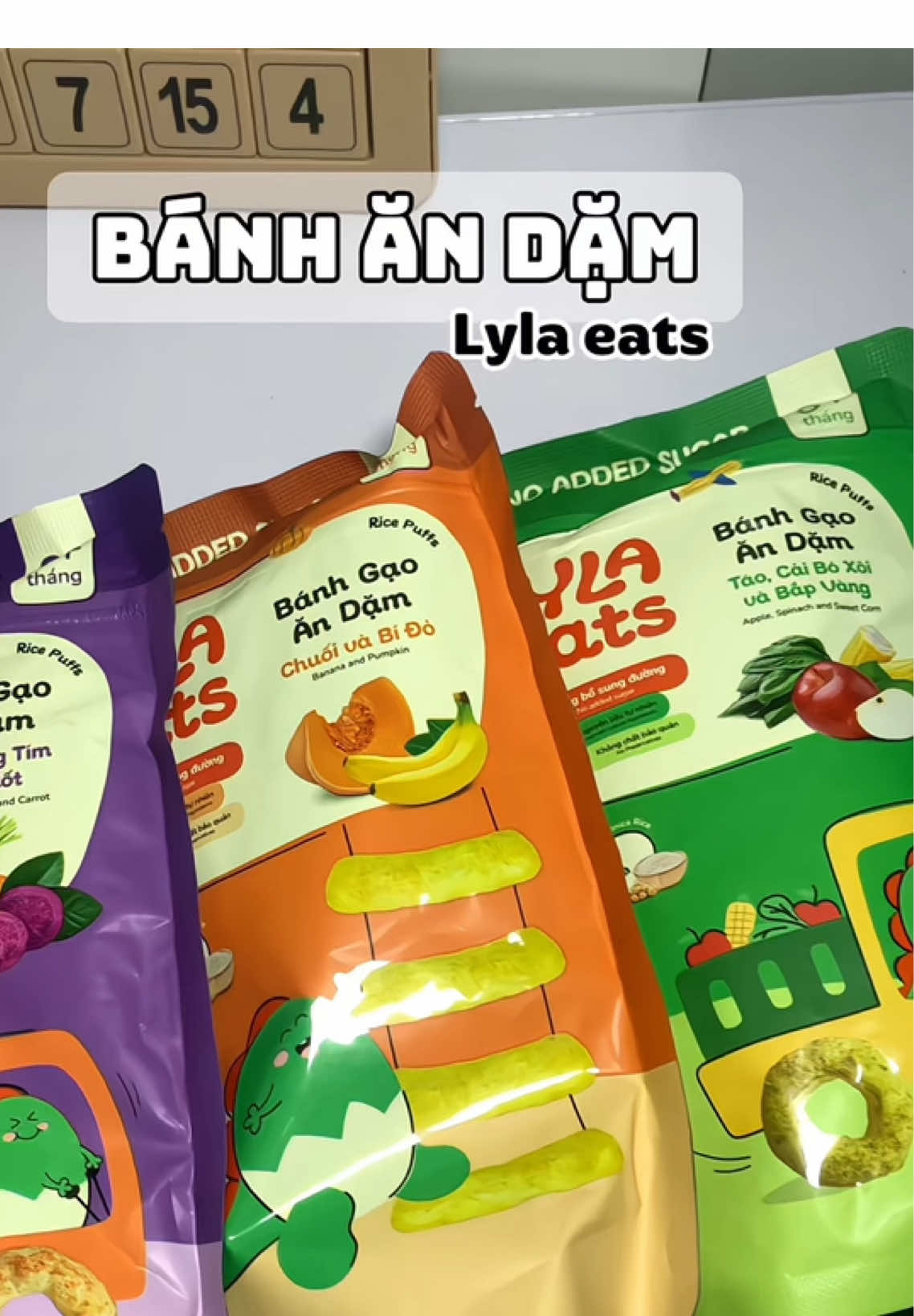 Mấy bà tham khảo thử cho con loại này xem, còn nhà mình thì mê k lối thoát. #banhandam #banhandamchobe #lylaeats #2425luongve #mecobaembe 