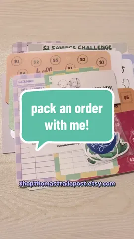 Packing Rashima’s order of all these simple, low income savings challenges! 🥹 #packingorders #packwithme #budgeting #asmr #savingschallenge saving affordable money cash low income budget fall winter sahm beginners satisfying packing a6 binder envelope bundle