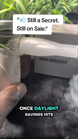 💨 Still a Best-Kept Secret! Most people haven’t even discovered these portable rechargeable nebulizers yet—but once respiratory issues spike this fall and winter, demand will soar. These devices are quiet, lightweight, and easy for adults and kids. Perfect for asthma, allergies, or flu season. 🚨 Take advantage of the sale price now before everyone catches on! 👉 Be ready. Breathe better. Stay ahead. #Best portable nebulizer #Rechargeable nebulizer machine #Asthma and allergy relief device #Portable inhaler for travel #Nebulizer for kids and adults