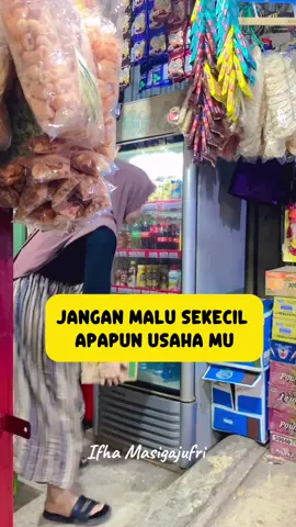 Meski usahanya kecil, tapi banyak harapan di dalamnya🙏💪 #quotespedagang #pedagang #pedagangkecil #warungsembako #usahasembako 