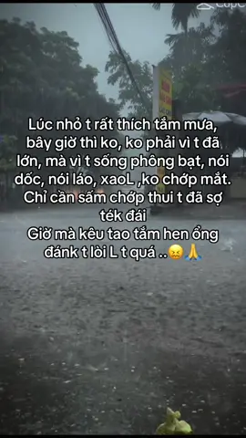 Chỉ cần thấy mưa thui tao đã chốn trong nhà  #xh #xhtiktok #fyp #xhuong #đutrendtiktok 