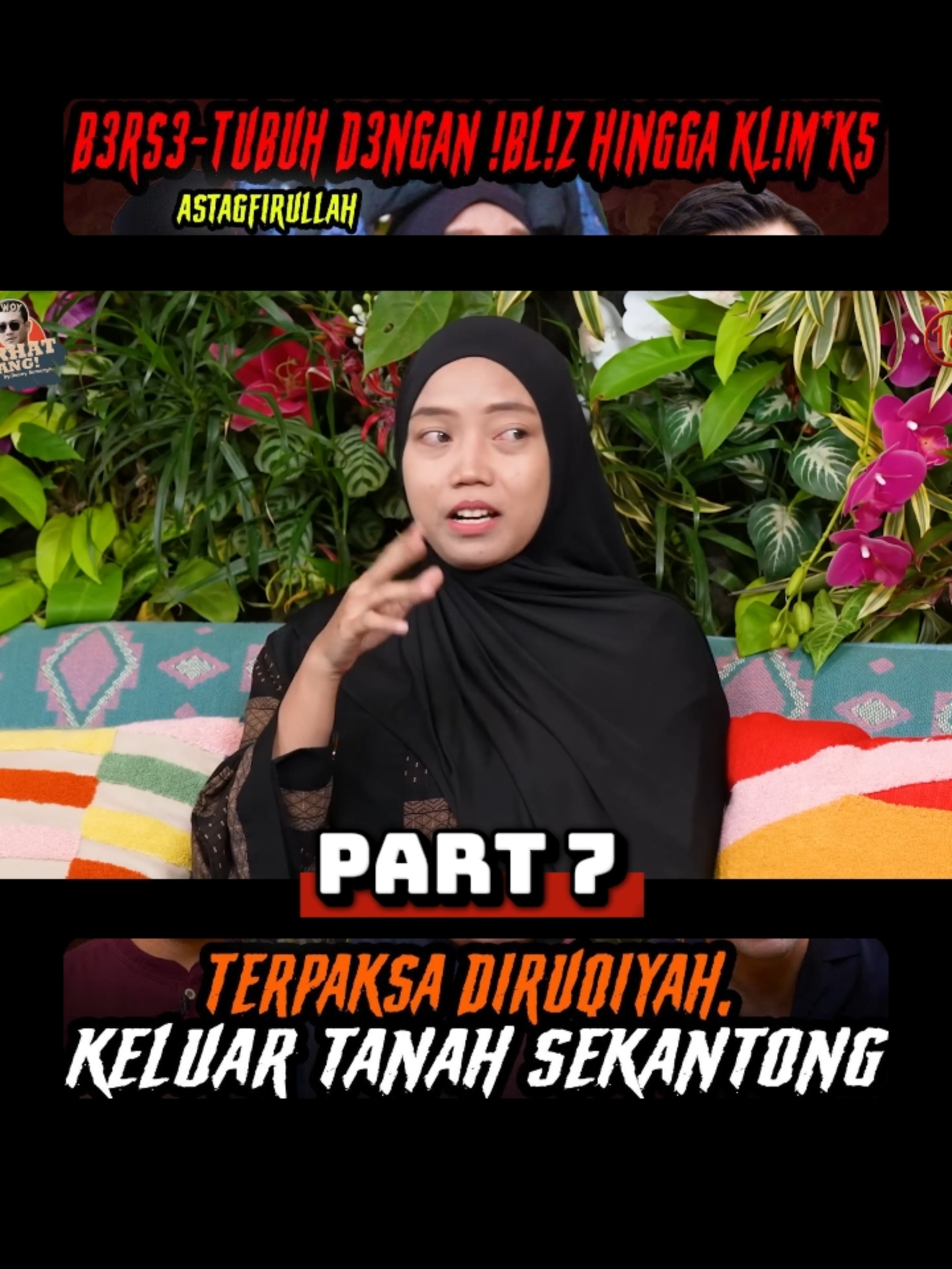 PART 7 - NA'UDZUBILLAHI MIN DZALIK. KL-M*K5 SETIAP HARI, BRZ33TBU-H DG IBL*ZZ. TERPAKSA KAMI PANGGIL USTAZ ‼️ #podcastclips #podcast #curhatbang #curhatbangdennysumargo #ustadz #rukyah #ruqiah