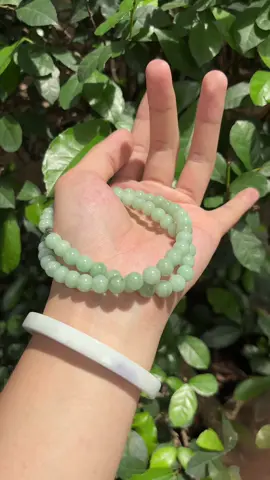 Chuỗi hạt xanh táo 8.0mm #phithuymyanmar #jadeite #phithuymyanmar 