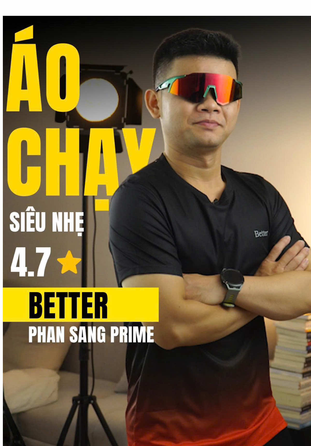 Áo chạy bộ mềm mỏng nhẹ con này ổn nha anh em ơi #aochaybo #chaybo #aothethao #thethao #phansangprime 