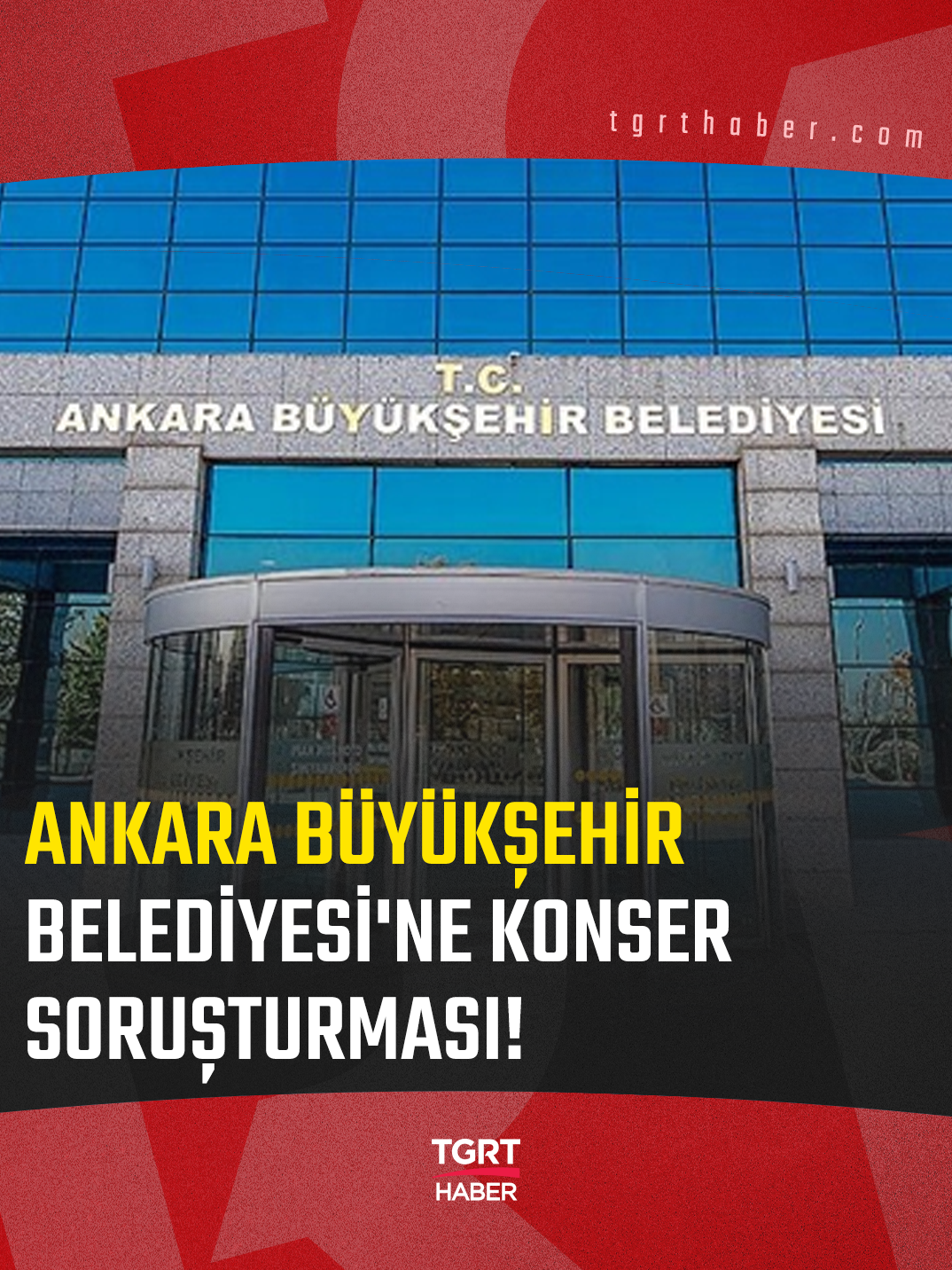 Ankara Büyükşehir Belediyesi’nde konser harcamalarına yönelik yürütülen soruşturmada, MASAK incelemesi sonucunda 154 milyon TL’lik kamu zararı tespit edildi. Aralarında eski daire başkanları ve şirket sahiplerinin de bulunduğu 13 kişi gözaltına alındı. Şüpheliler hakkında “Görevi kötüye kullanma” ve “İhaleye fesat karıştırma” suçlarından işlem başlatıldı. #SonÇağrı