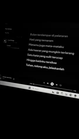 🙇 #foryoupage #liriklagu #sahabatjadicinta #lyrics #spotify 