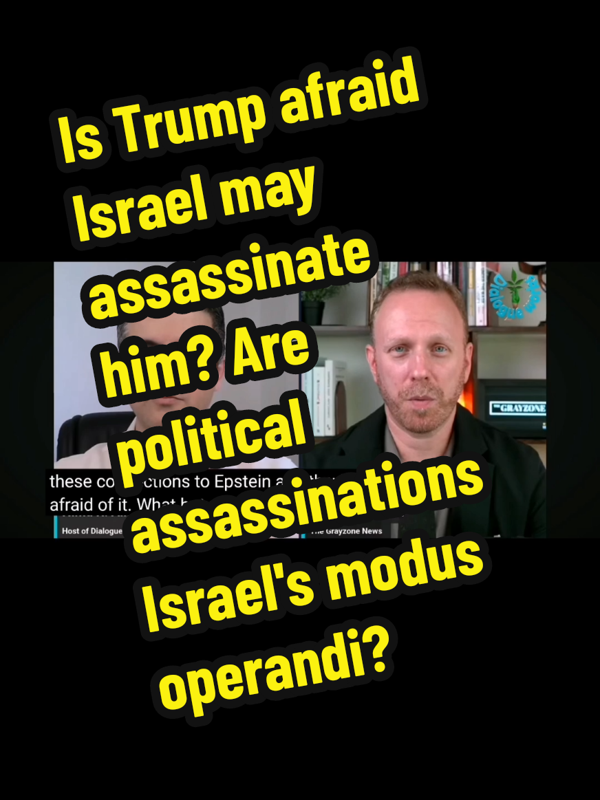 Is #DonaldTrump afraid #Israel may assassinate him? #charliekirk 