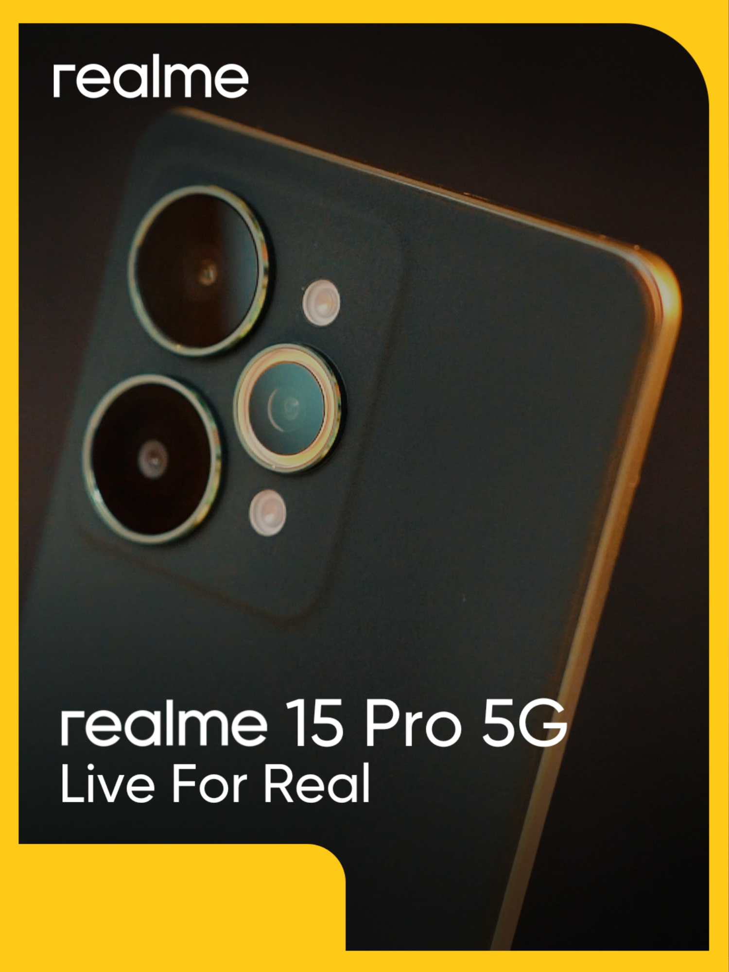 realme fans, get ready… The realme 15 Pro 5G is about to change the game! 💛 #realme15Pro5G #TechTok #realme15Series5G #PowerfulYetSlim